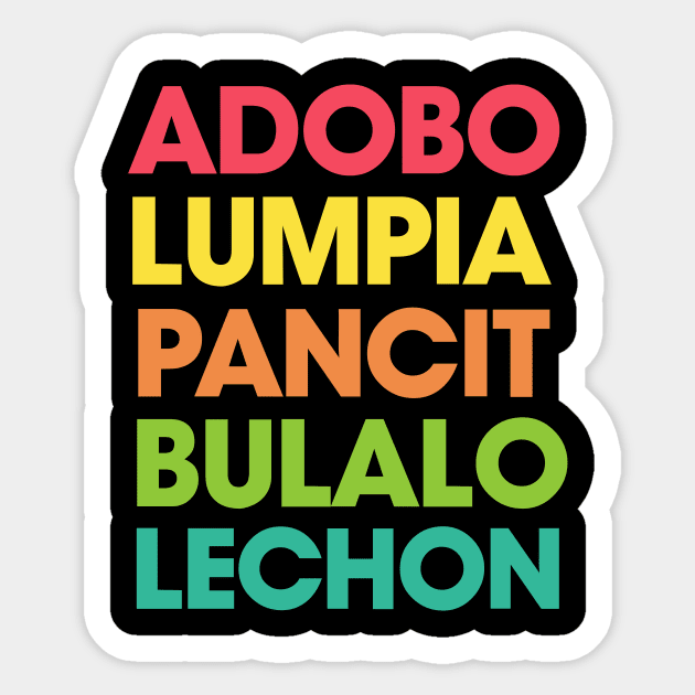 pinoy food Sticker by teemarket